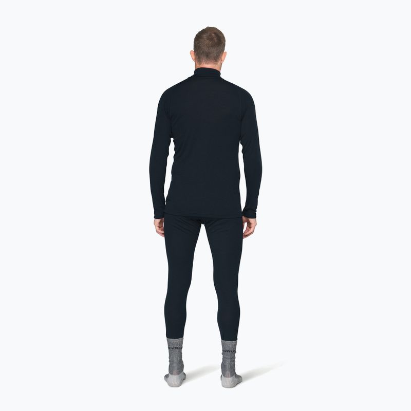 Felpa termica uomo Devold Adventure Merino 190 High Neck ink 3