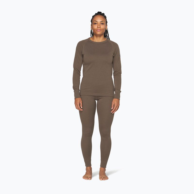 Felpa termica donna Devold Expedition Merino 235 tarmac 2