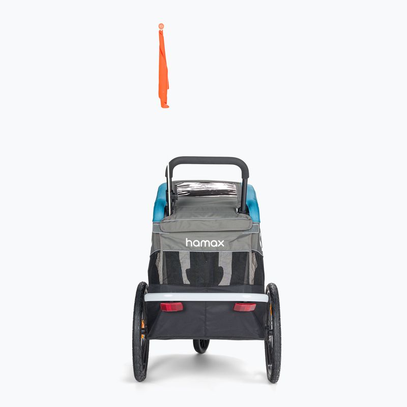 Rimorchio per biciclette Hamax Avenida One blu 3