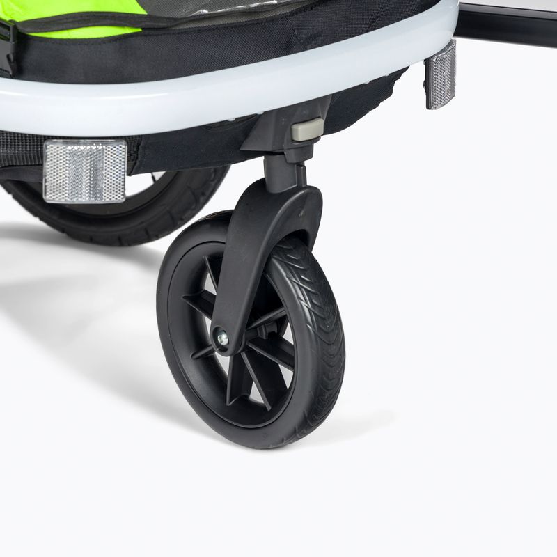 Rimorchio per biciclette Hamax Avenida One verde lime 5