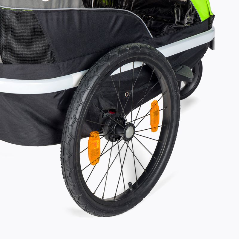 Rimorchio per biciclette Hamax Avenida One verde lime 6