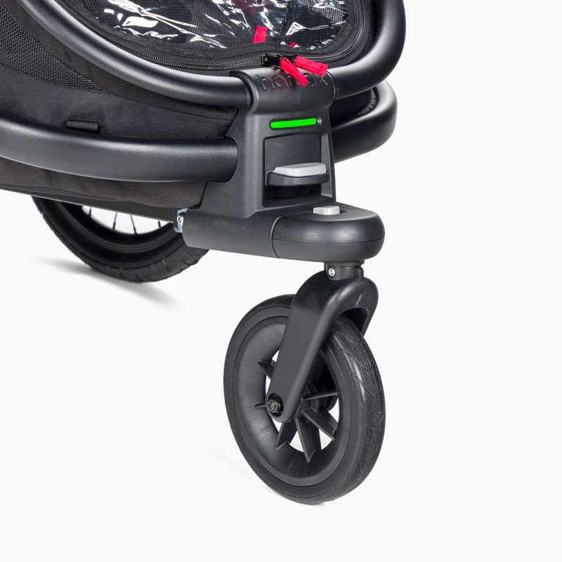 Rimorchio per biciclette Hamax Outback One rosso/nero 7