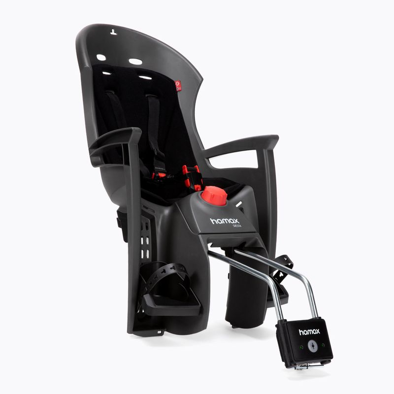 Sella per bicicletta Hamax Siesta grigio/nero