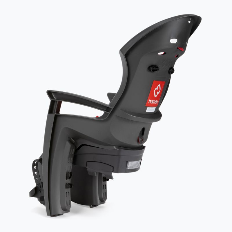 Sella per bicicletta Hamax Siesta grigio scuro/rosso 3