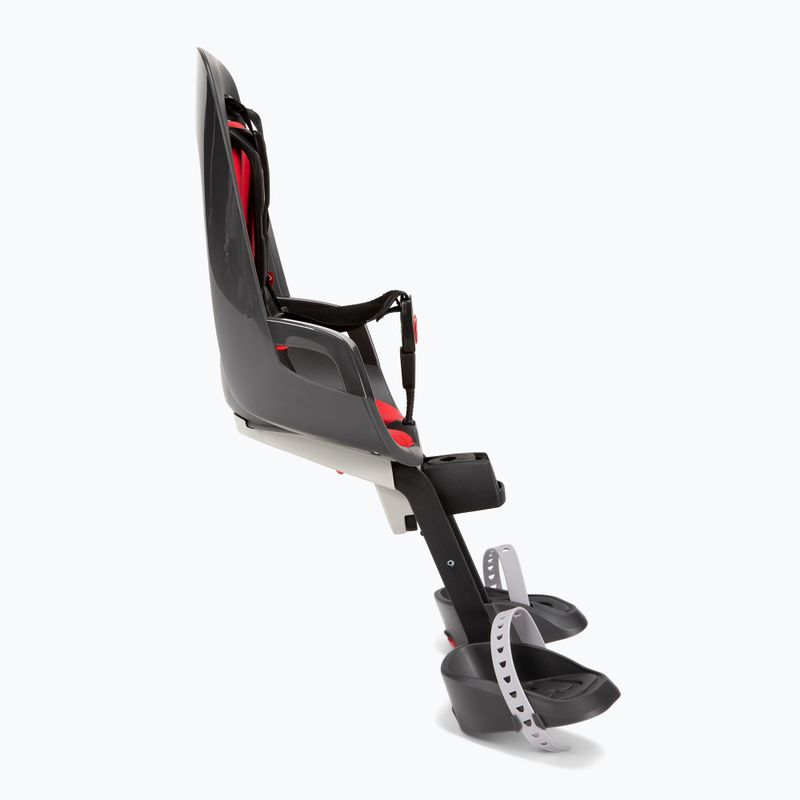 Sella per bicicletta Hamax Caress Observer grigio/rosso 2