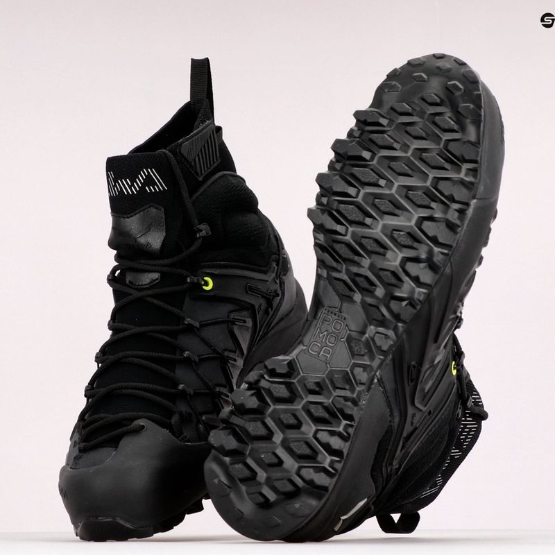 Scarpa da avvicinamento Salewa Wildfire Edge Mid GTX da uomo nero/nero 11