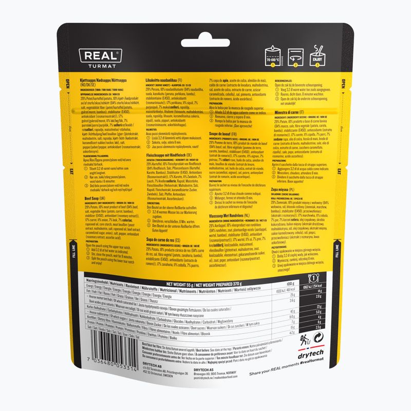 Cibo liofilizzato Real Turmat Beef Soup 55 g 2