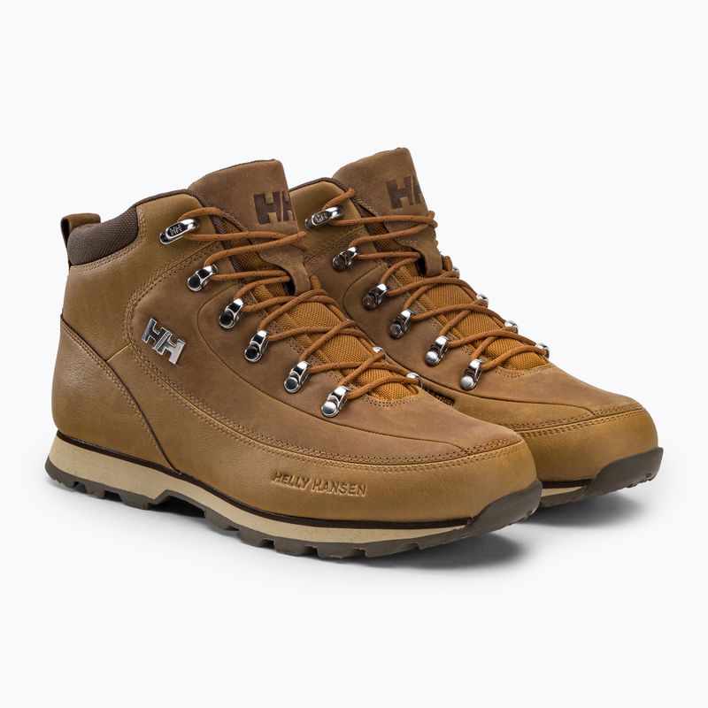 Helly Hansen The Forester, scarponi da trekking da uomo in osso marrone/noce/hh kaki 5
