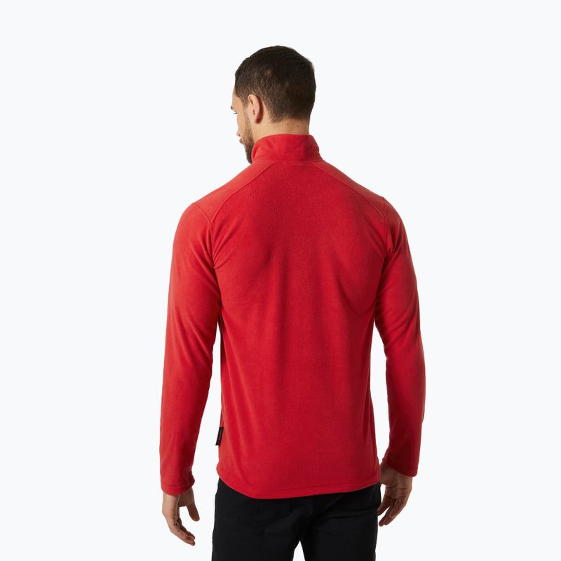 Giacca da trekking da uomo Helly Hansen Daybreaker 1/2 Zip rosso 2