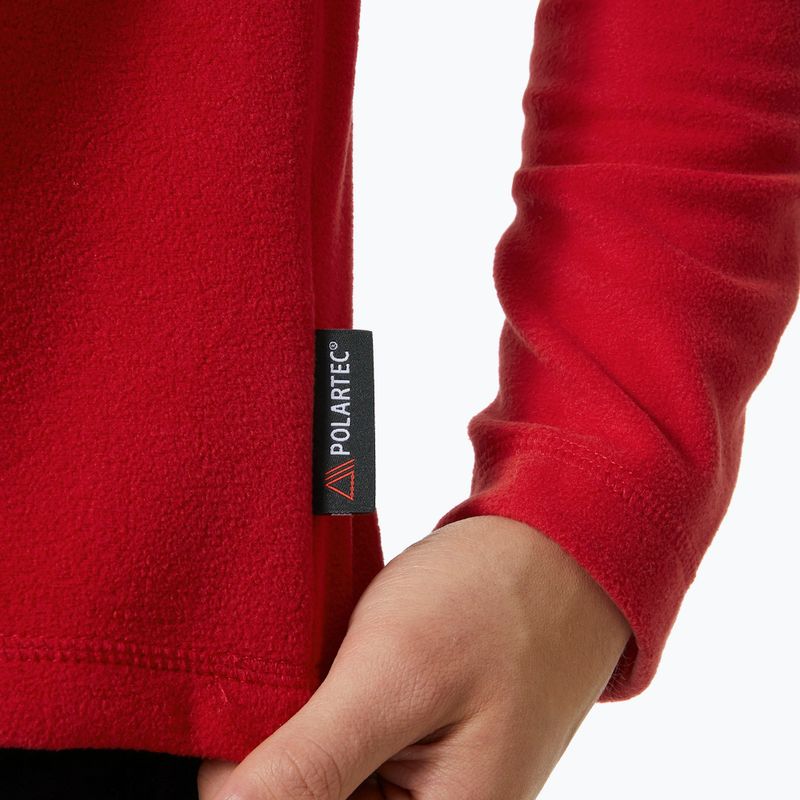 Giacca da trekking da uomo Helly Hansen Daybreaker 1/2 Zip rosso 4