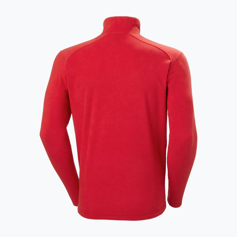 Giacca da trekking da uomo Helly Hansen Daybreaker 1/2 Zip rosso 6