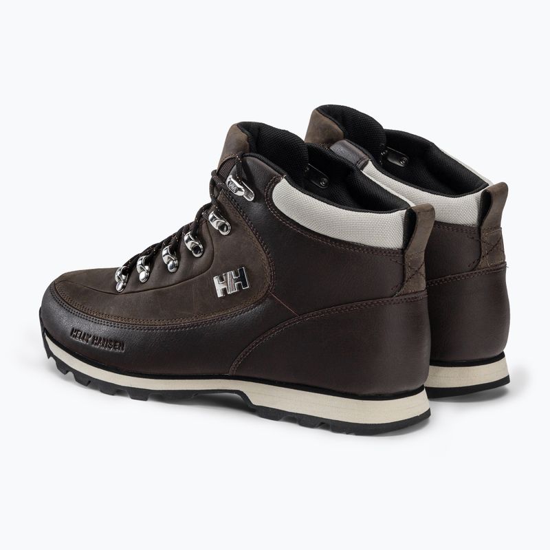 Stivali da trekking da uomo Helly Hansen The Forester coffee bean/nero/khaki 3