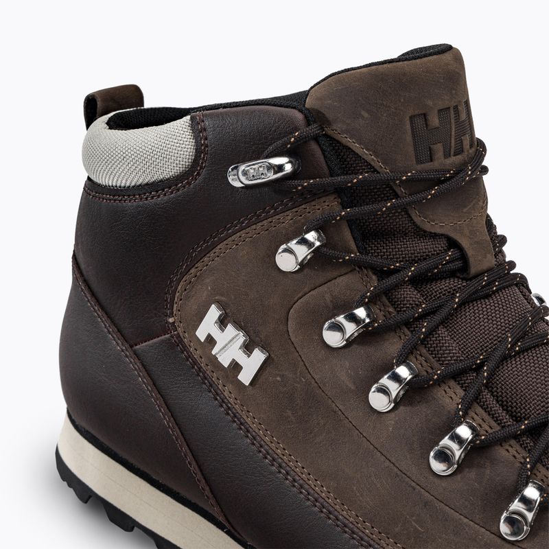 Stivali da trekking da uomo Helly Hansen The Forester coffee bean/nero/khaki 9