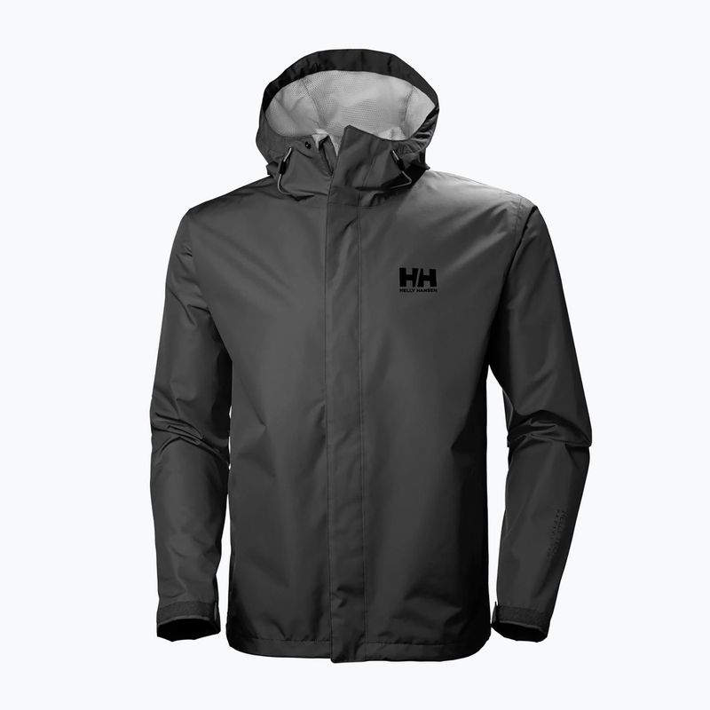 Giacca da pioggia Helly Hansen Seven J ebano da uomo 7