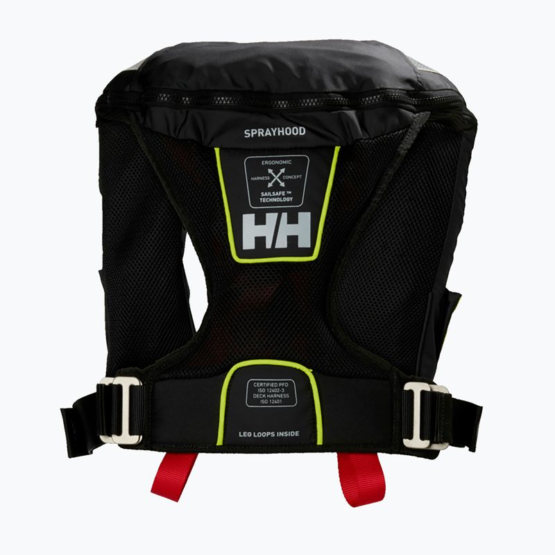 Helly Hansen Sailsafe giubbotto di salvataggio gonfiabile da regata, color ebano 2