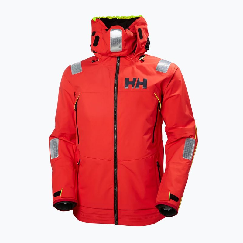 Giacca da vela da uomo Helly Hansen Aegir Race alert rosso 3