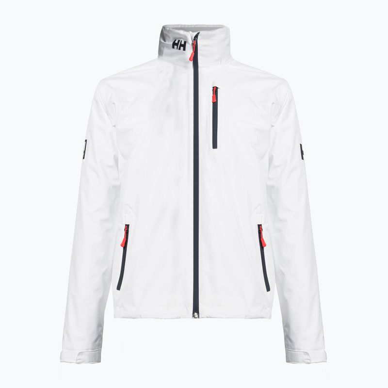 Giacca da vela da uomo Helly Hansen Crew Hooded Midlayer bianco 3