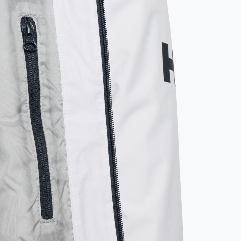 Giacca da vela da uomo Helly Hansen Crew Hooded Midlayer bianco 5