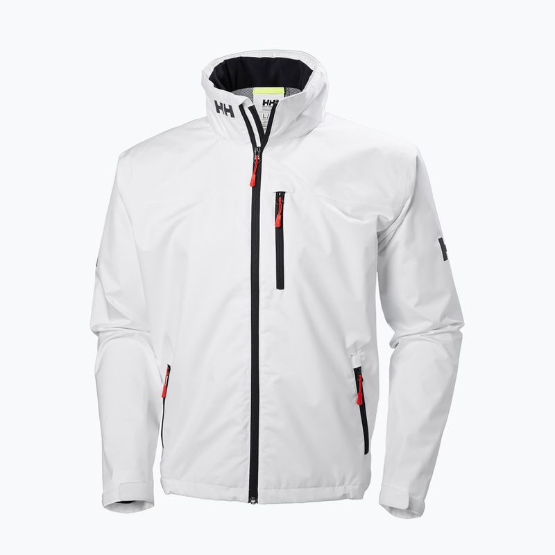 Giacca da vela da uomo Helly Hansen Crew Hooded bianco 6