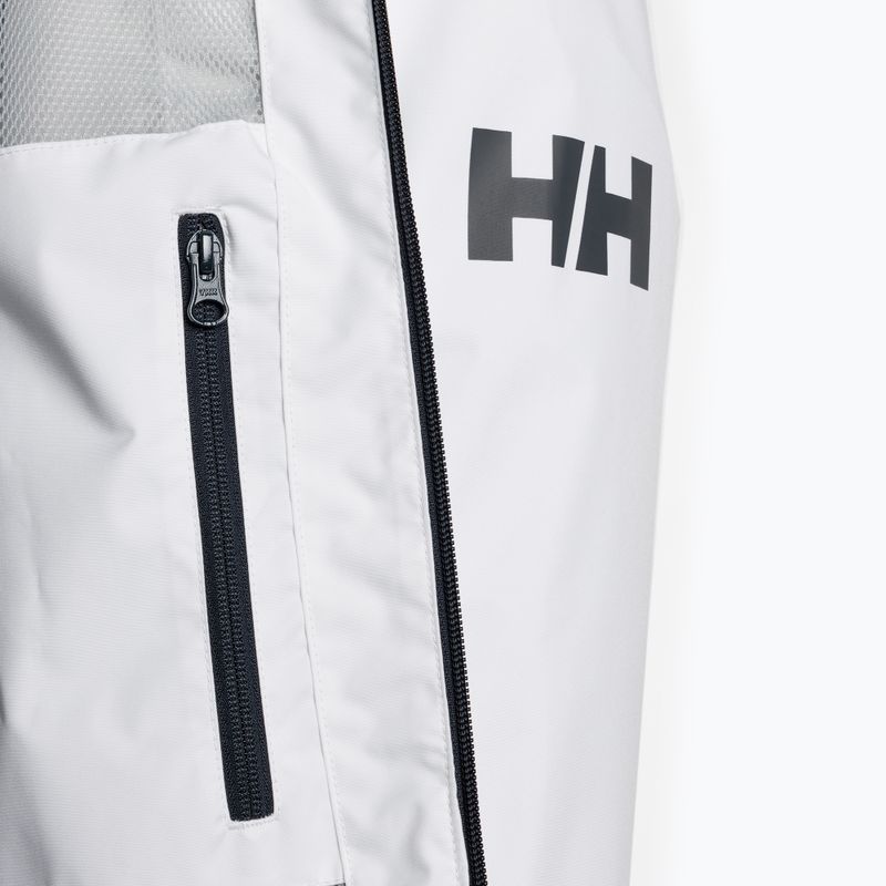 Giacca da vela da uomo Helly Hansen Crew Hooded bianco 5