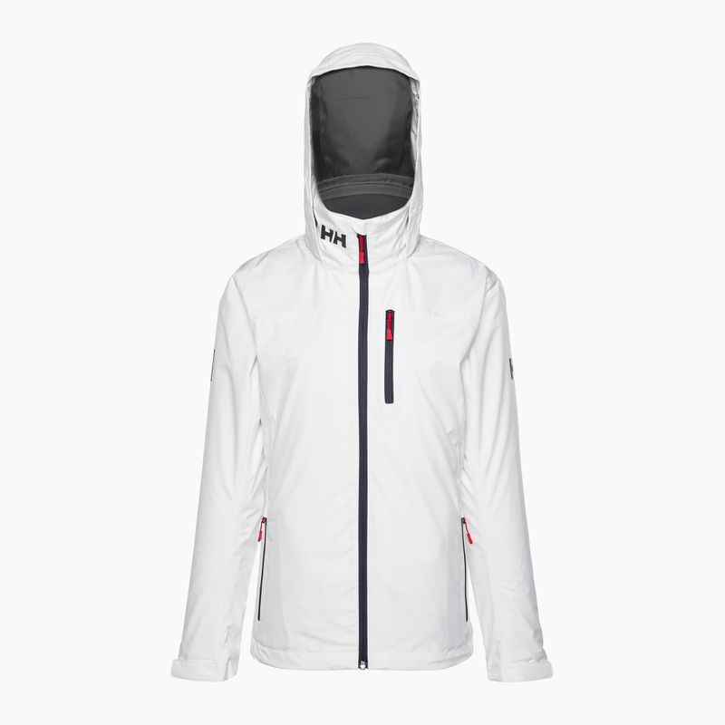 Giacca da vela donna Helly Hansen Crew Hooded Midlayer bianco