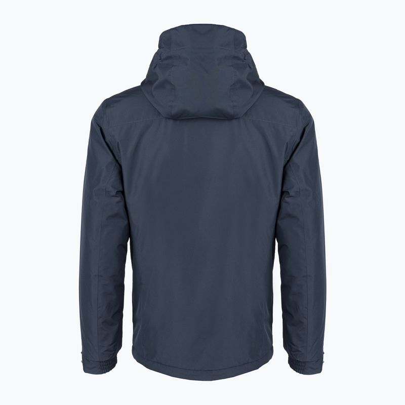 Helly Hansen Dubliner Giacca da pioggia isolata da uomo navy 2