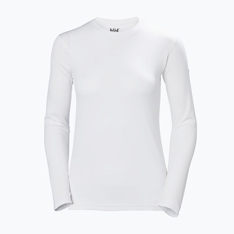 Trekking donna a maniche lunghe Helly Hansen HH Tech Crew bianco