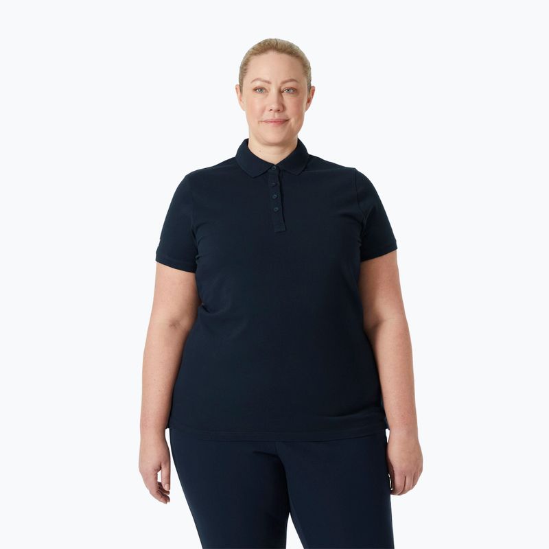 Polo Helly Hansen Crew Pique 2 donna navy