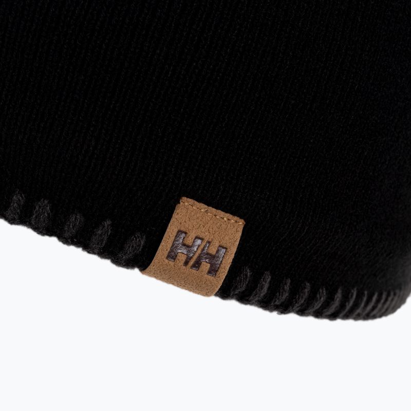 Helly Hansen Mountain Cappello invernale foderato nero/grigio 3