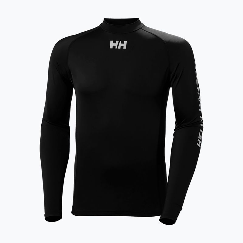 Maglia a maniche lunghe uomo Helly Hansen Waterwear Rashguard black 3
