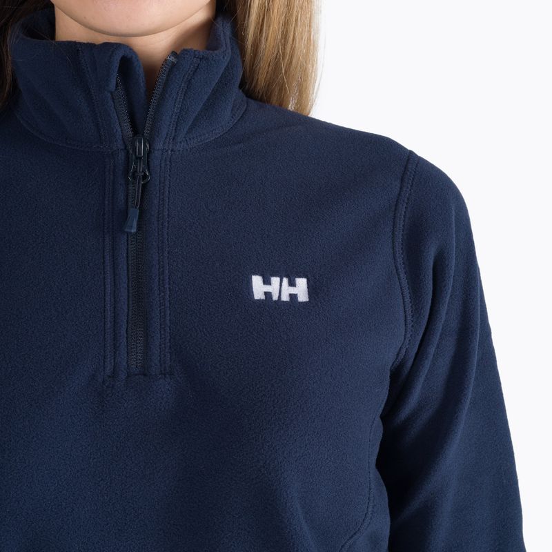 Giacca da trekking da donna Helly Hansen Daybreaker 1/2 Zip navy 4