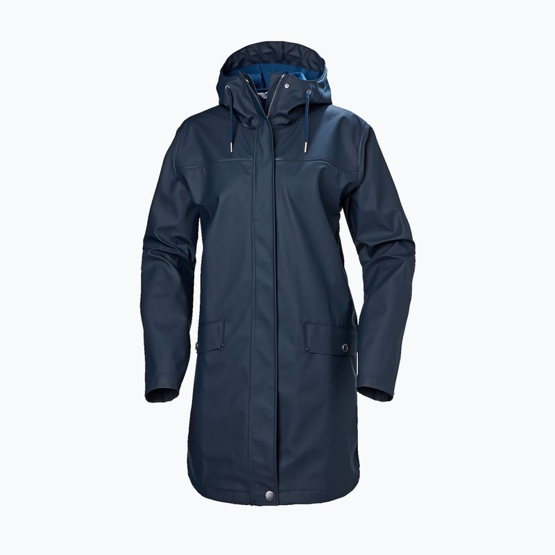 Helly Hansen Moss Rain Coat donna navy 5