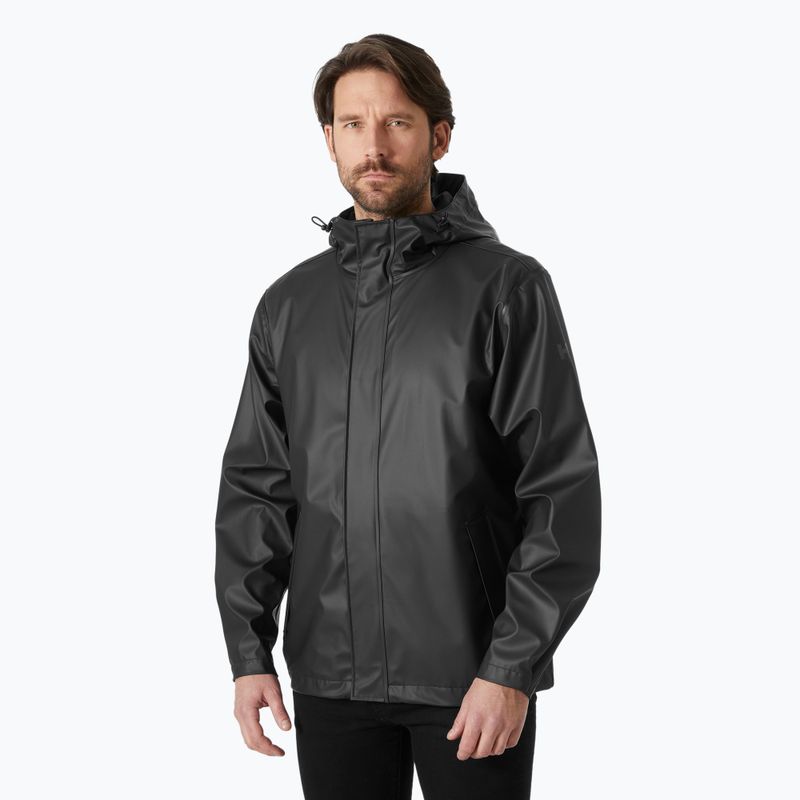 Giacca da vela da uomo Helly Hansen Moss nero