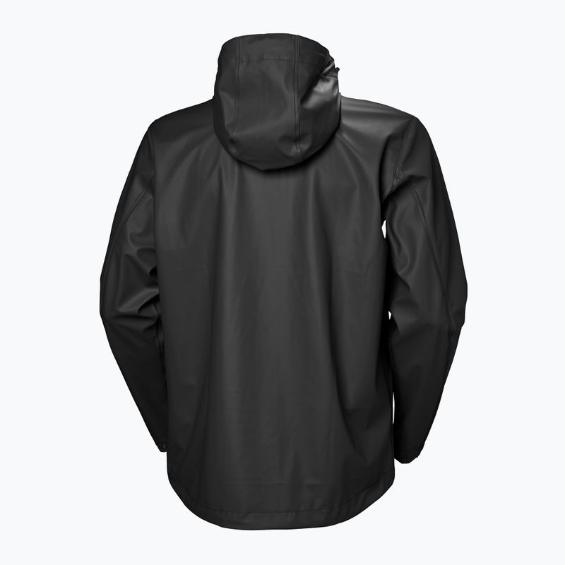 Giacca da vela da uomo Helly Hansen Moss nero 6