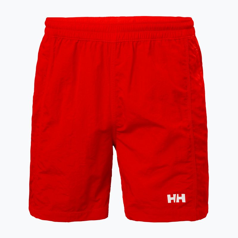 Pantaloncini da bagno da uomo Helly Hansen Calshot Trunk alert rosso 3