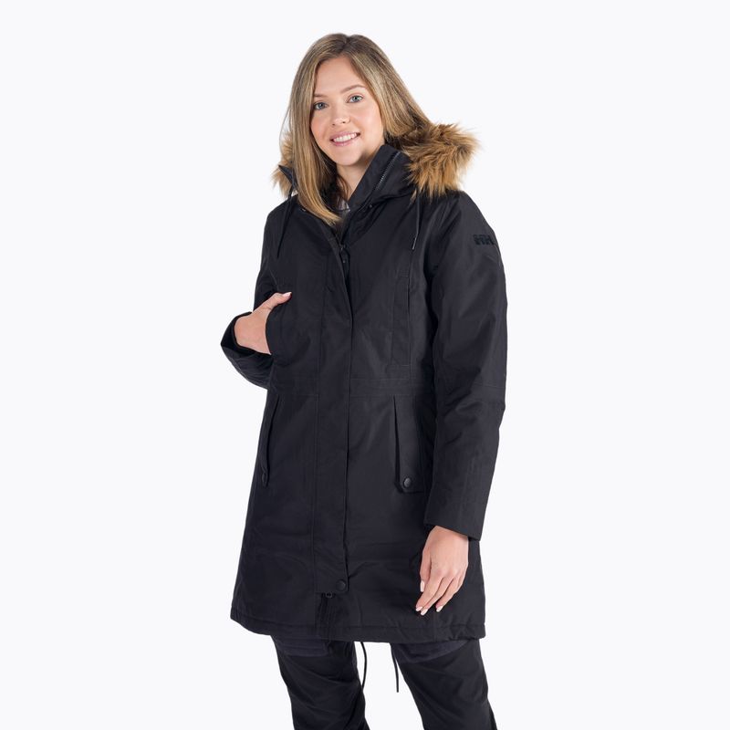 Cappotto invernale donna Helly Hansen Mayen Parka nero