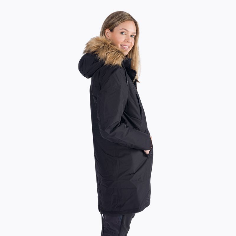 Cappotto invernale donna Helly Hansen Mayen Parka nero 2