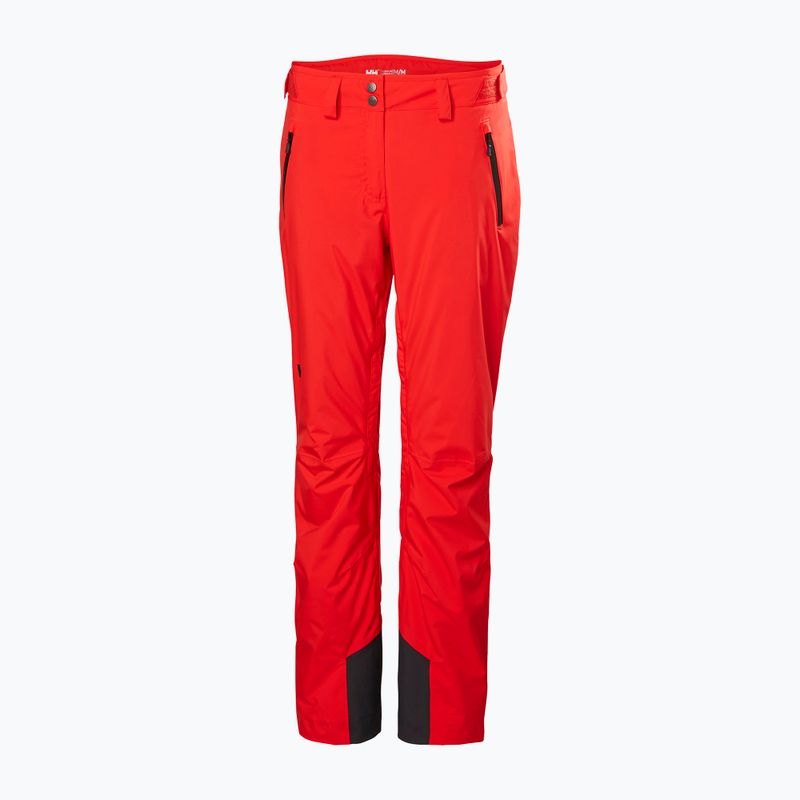 Pantaloni da sci da donna Helly Hansen Legendary Insulated alert rosso 7
