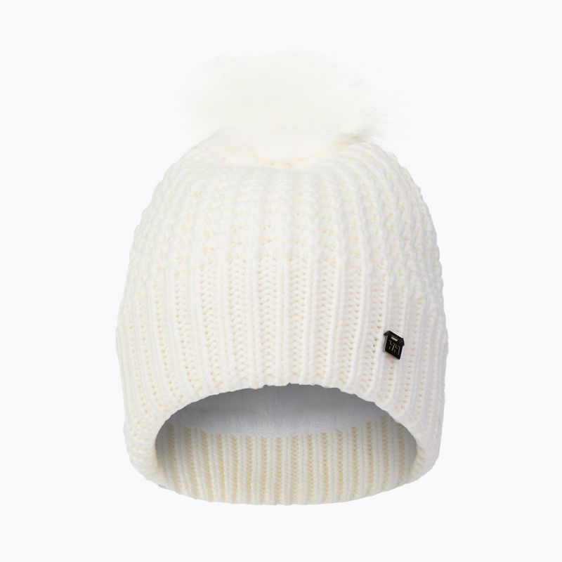 Helly Hansen berretto invernale da donna W Snowfall bianco sporco 2