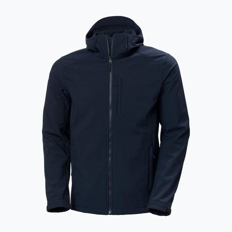 Giacca Softshell con cappuccio Helly Hansen Paramount da uomo, navy 3