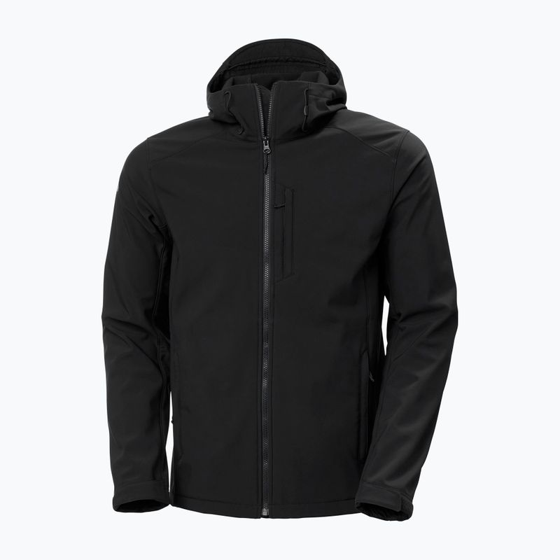 Uomo Helly Hansen Paramount Giacca Softshell con cappuccio nero 6