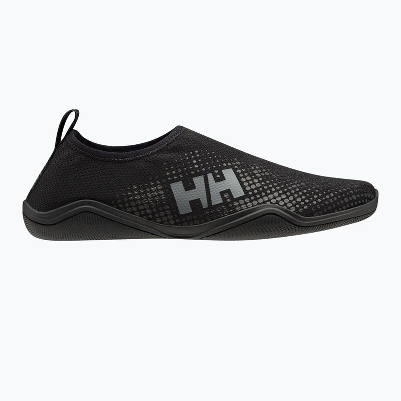 Scarpe da acqua da uomo Helly Hansen Crest Watermoc nero/carbonio 8