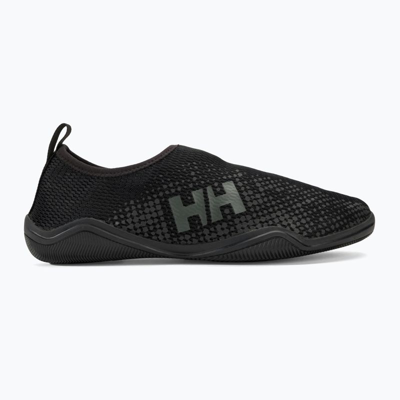 Scarpe da acqua da uomo Helly Hansen Crest Watermoc nero/carbonio 2