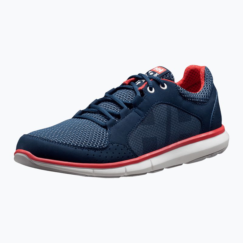 Scarpe da donna Helly Hansen Ahiga V4 Hydropower navy/off white/cayenne 8