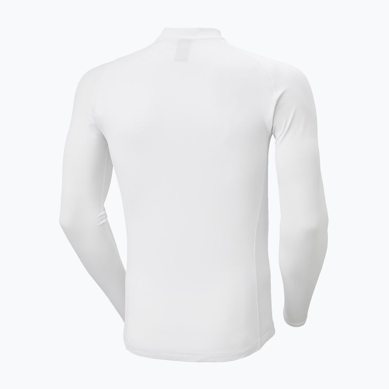 Helly Hansen Waterwear Rashguard a maniche lunghe da uomo, bianco 2