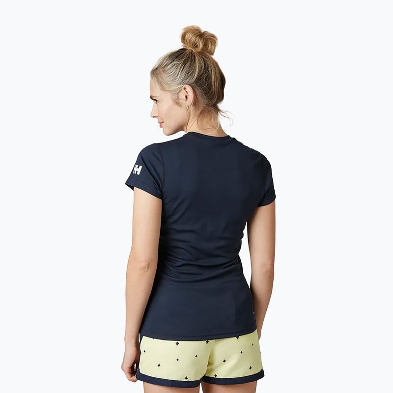 Maglietta trekking donna Helly Hansen HH Tech navy 2
