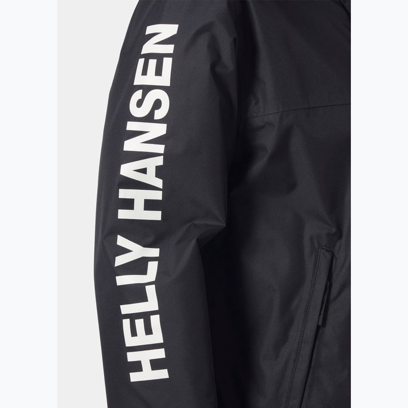 Giacca da pioggia Helly Hansen Ervik da uomo, nero 4