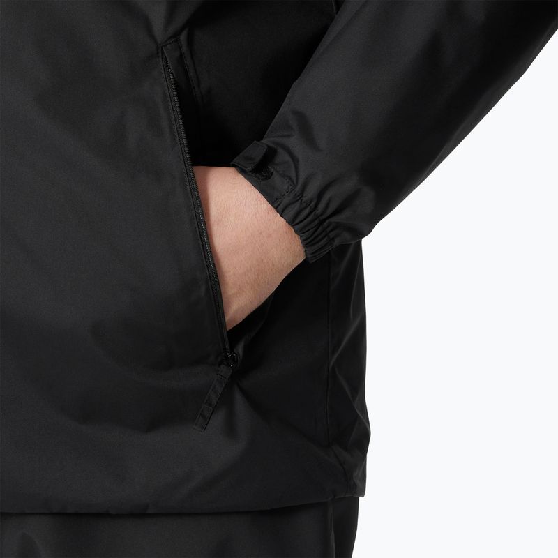 Giacca da pioggia Helly Hansen Ervik da uomo, nero 7