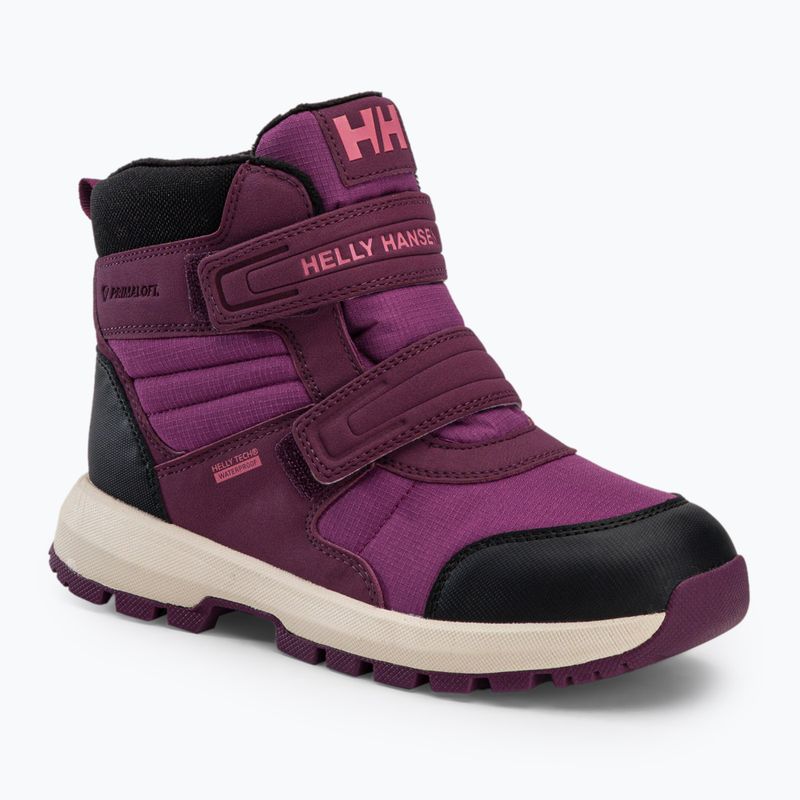 Bambini Helly Hansen Jk Bowstring Boot HT pozione viola/magenta haze/bubble gum stivali da neve