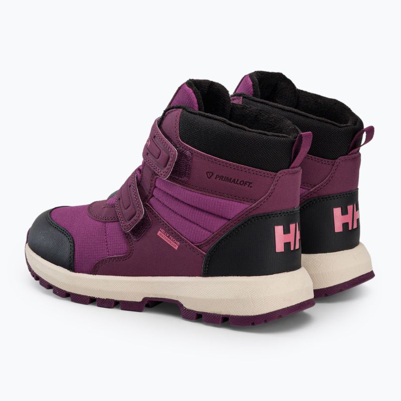 Bambini Helly Hansen Jk Bowstring Boot HT pozione viola/magenta haze/bubble gum stivali da neve 3